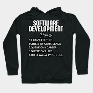 Software Development Process Celebrate the Journey from Coding to Development Graduation Hoodie